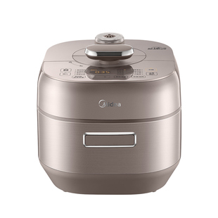 美的IH电压力锅5L双胆家用智能预约多功能不锈钢高压锅大容量饭煲