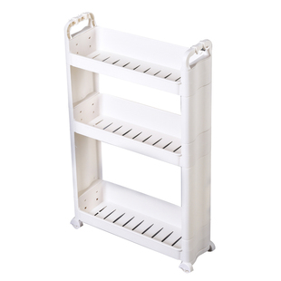 16cm15宽卫生间夹缝置物架厨房窄缝冰箱浴室缝隙收纳整理架可移动