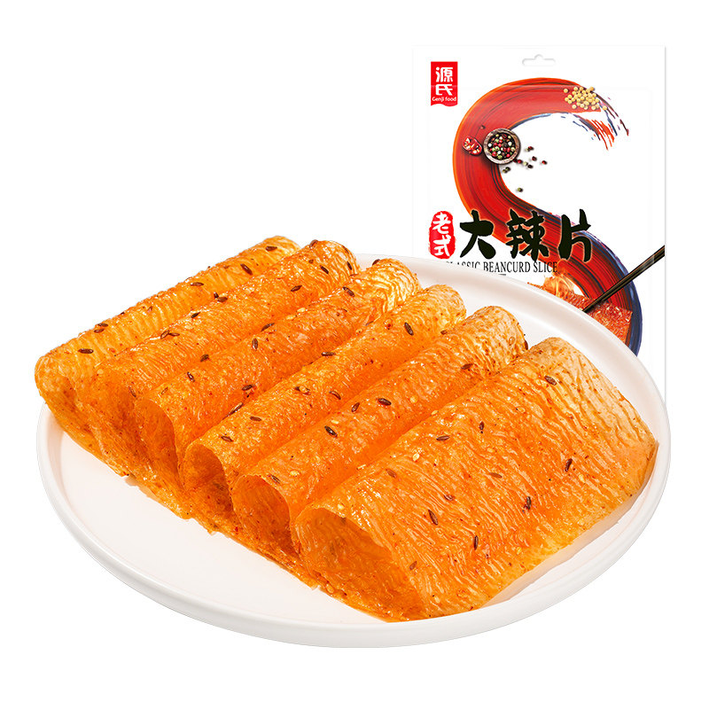 源氏辣条豆皮好吃零食排行榜儿时