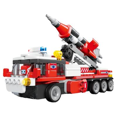 遥控火箭发射车布鲁克拼装玩具