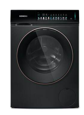 新品西门子玫瑰金超氧洗衣机10KG