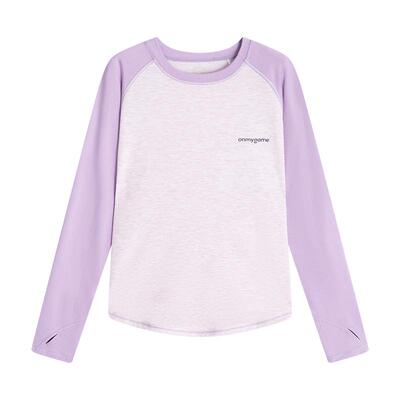 onmygame女童运动速干长袖打底衫