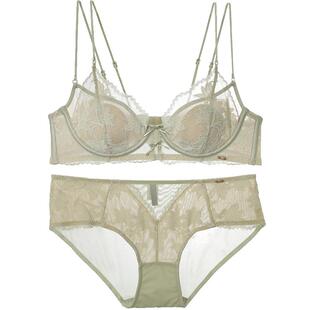 歌瑞尔轻盈兔耳杯显瘦防下垂美背内衣女薄款性感文胸2026新款爆款