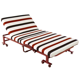 欧莱特曼折叠床可选1.2米单双人办公午休午睡陪护休息行军沙滩床