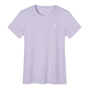 骆驼运动T恤女2026春夏新款宽松透气吸汗短袖瑜伽跑步速干上衣女