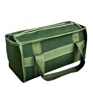 拉链款帆布工具包特厚加密手提包带盖帆布五金工具包户外收纳包