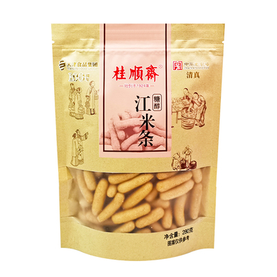 天津特产桂顺斋清真传统江米条