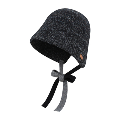 蒙田高级针织帽护耳渔夫帽显脸小