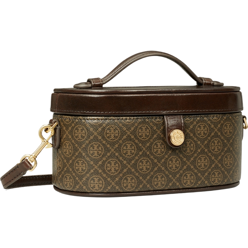 TORY BURCH 汤丽柏琦 T MONOGRAM迷你盒子可可包165012
