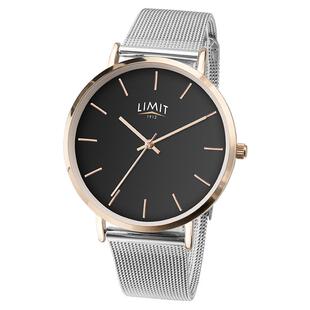 英国LIMIT手表女超薄大表盘简约中学生钢带礼物
