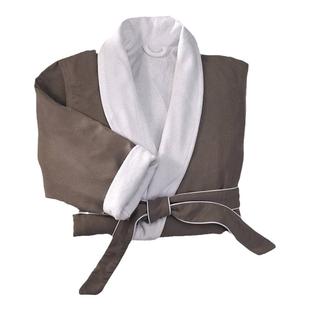 W酒店浴袍春秋薄款男女情侣浴袍五星级家居浴衣睡袍礼盒装