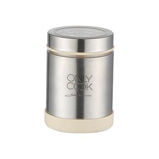 onlycook 304不锈钢密封罐食品级五谷杂粮储物瓶罐咖啡豆茶叶防潮