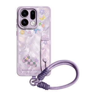 GGUU适用OPPOfindx9手机壳findx9套x9新款8腕带支架x7硅胶OPPO全包find防摔x6女x5的x3挂绳端pro马卡龙ultra