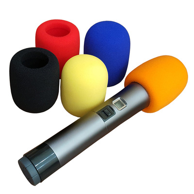 鹅颈会议话筒海绵套防风咪罩麦套