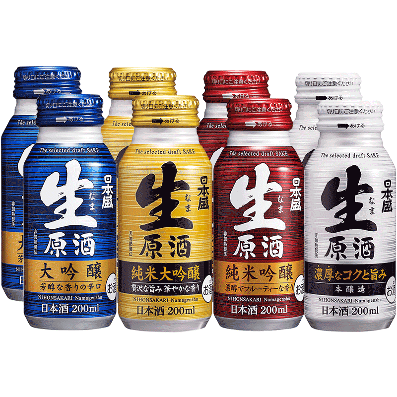 日本盛清酒纯米大吟酿罐装