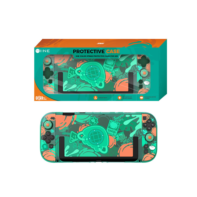 Switch2涂击队限定主题保护壳套