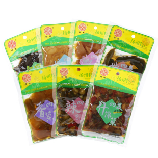 三和四美酱菜扬州特产老字号什锦菜酱腌乳黄瓜嫩生姜下饭菜宝塔菜