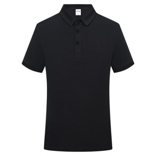 来图定制纯棉翻领T恤POLO衫企业团队服手机专卖店工服刺绣印LOGO