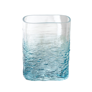 网红ins风玻璃花瓶透明水养鲜花玫瑰百合花瓶高级感客厅餐桌摆件