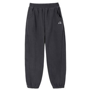 Bluem中大童裤子冬季男童裤子加绒儿童休闲裤洋气男孩运动裤冬款