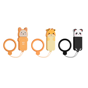 惠普/HP官方正品可爱128g萌宠动物保护套U盘学生手机电脑两用优盘