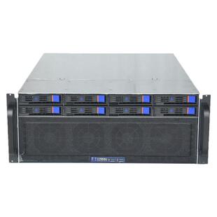 4U8盘位热插拔服务器机箱AI算力人工智能8PCI槽4显卡GPU超微11槽