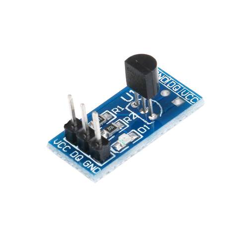 DS18b20数字温度传感器 单总线测温模块 stm32/51单片机常用