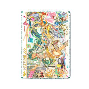 适用苹果ipad11保护壳ipadmini7初音未来ipadair8带笔槽ipadpro13英寸ipad第10代9平板套air6迷你5代4二次元3
