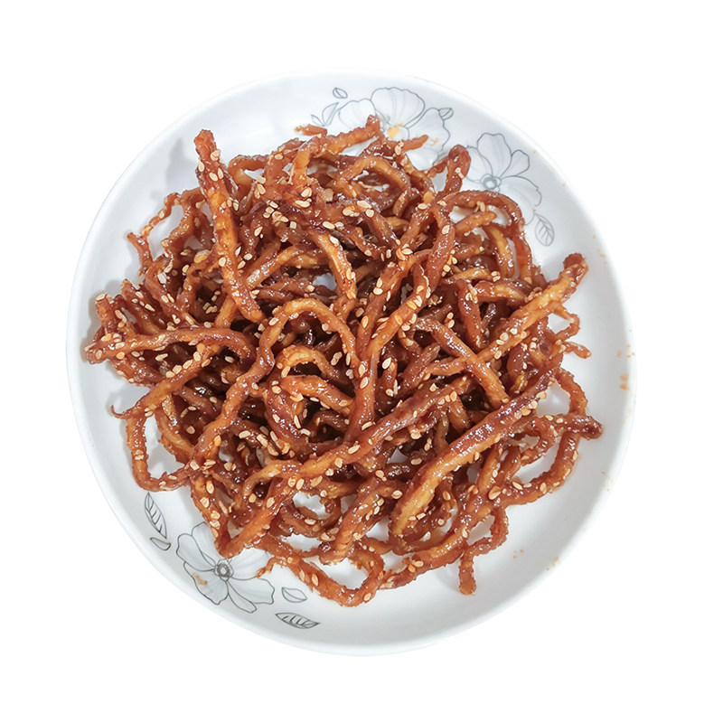 北海特产香辣鳗鱼丝袋装麻辣鱼鱼仔小鱼干海味零食即食小包装休闲