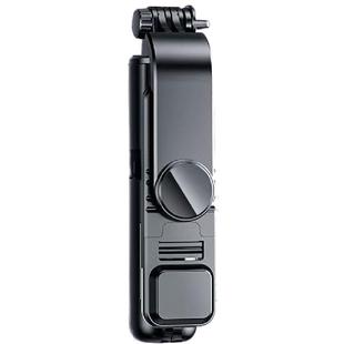 迷你胶囊手机自拍杆2025新款便携式360度旋转手持通用华为苹果演唱会拍照vlog拍摄蓝牙专用旅游自拍神器