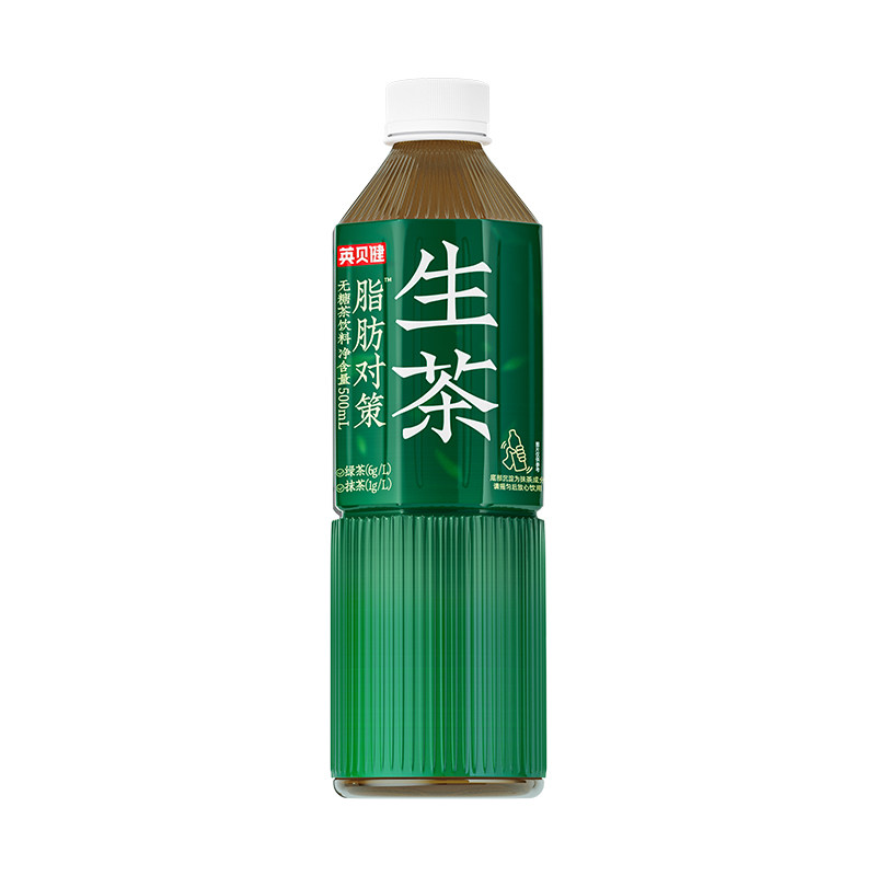 英贝健生茶无糖茶饮料500ml/瓶