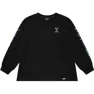 XXZXX长袖T恤涂鸦男女同款潮牌童装亲子装 2026年春季新款 2106