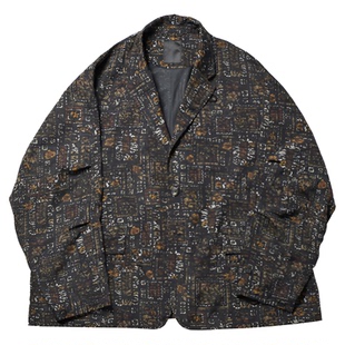 DW APIER39SS 23SS 日系cityboy 宽松休闲男女同款套装西服外套