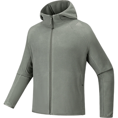 安踏火壳抓绒衣大地之壳男