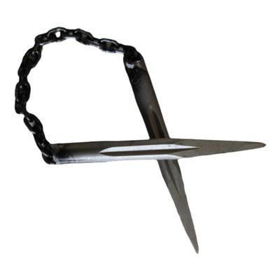 纯手工特硬弹簧钢双节棍车载防身