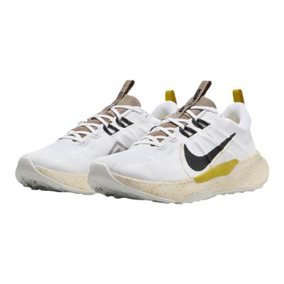 Nike白黄男低帮跑步鞋