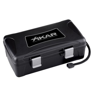 Xikar西卡旅行便携式雪茄保湿盒大容量防水醒茄包烟盒套装工具