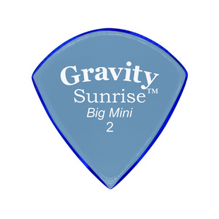 美产Gravity重力速弹弹片手工透明厚6mm耐磨防滑贝司斯电吉他拨片