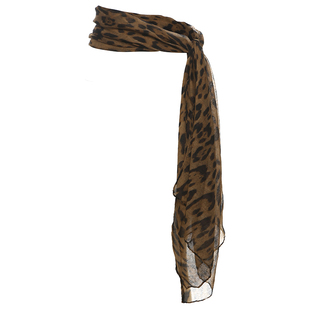 怪诞女孩 小众自制复古豹纹爵士舞配饰屁帘女 百搭配裤三角巾腰带