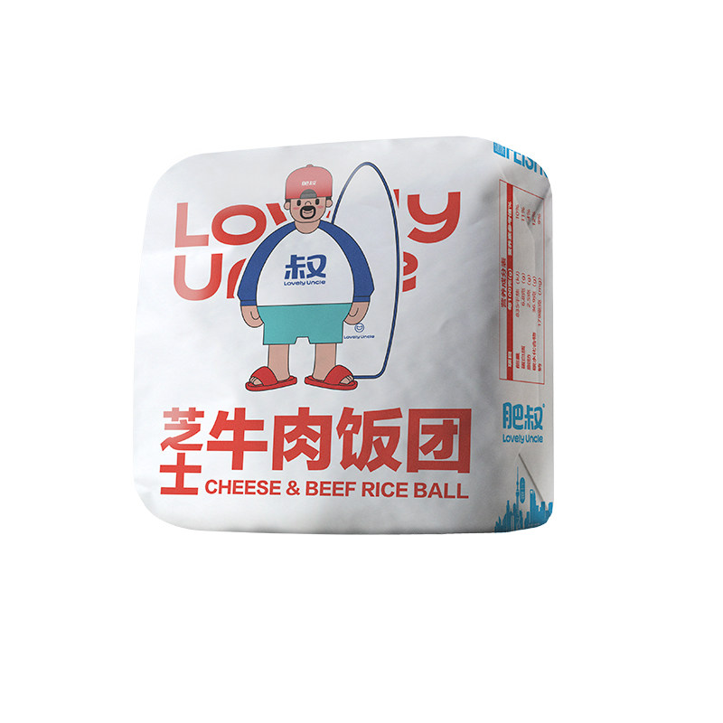 肥叔零食芝士牛肉饭团安徽合肥