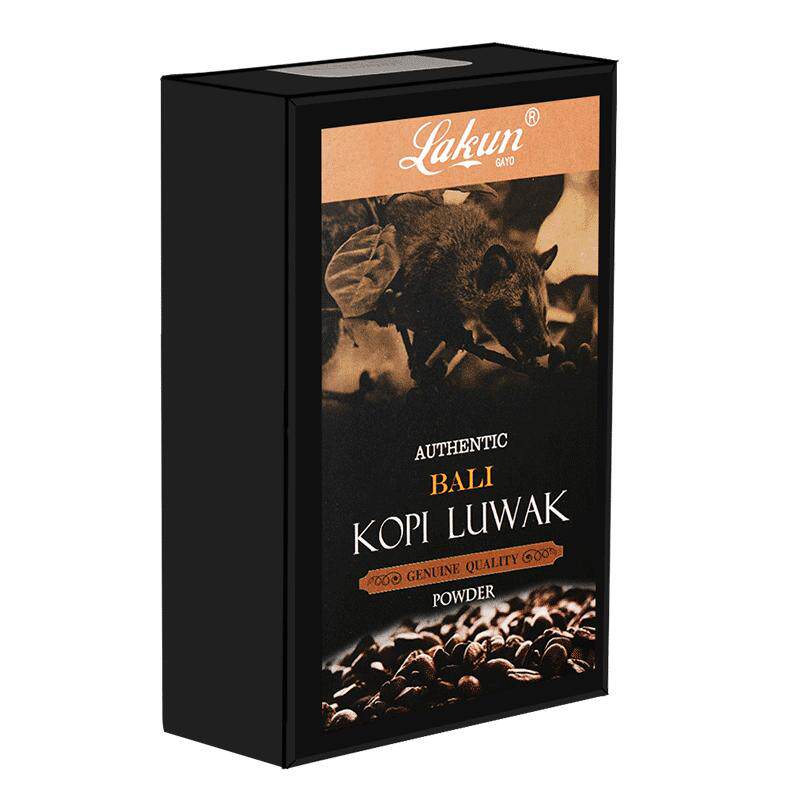 印尼原装进口巴厘岛猫屎咖啡豆/粉现磨手冲麝香猫咖啡100克礼盒装