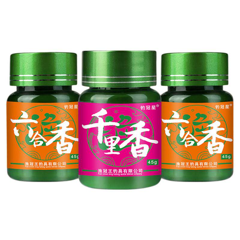 千里香六合香野钓黑坑钓鱼小药粉活饵/谷麦饵等饵料
