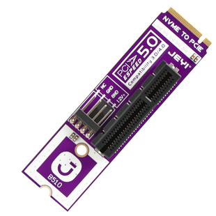 JEYI佳翼PCIE5.0转m2硬盘盒外接雷电速度3外置显卡扩展笔记本