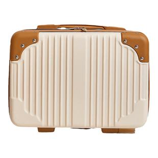 手提箱14寸化妆箱子小行李箱女迷你旅行箱轻便收纳包生日伴手礼