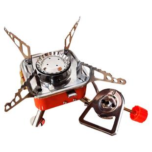 一体小方炉头户外便携分体式卡式长气罐防风炉具野外野炊野餐灶具
