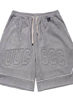 UUCSCC夏季宽松嘻哈短裤五分