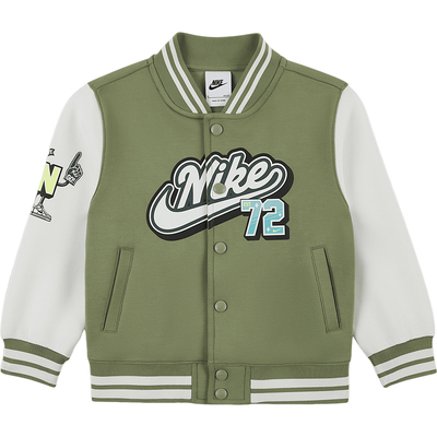 耐克小童针织落肩棒球休闲外套