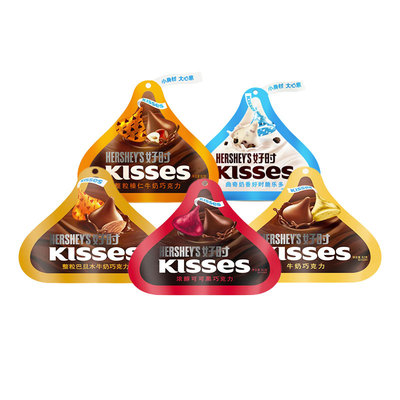 2袋82g袋装好时巧克力原装进口