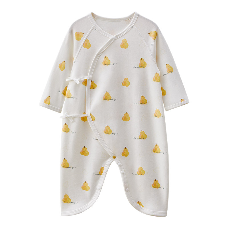 十月结晶粒粒阳光婴儿衣服四季纯棉蝴蝶衣萌趣亲肤新生儿宝宝衣服