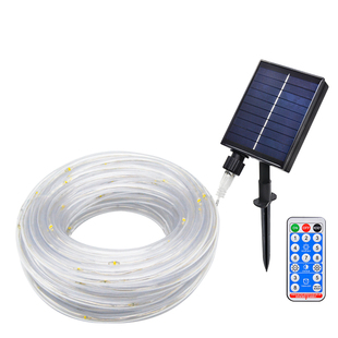 太阳能灯带户外防水超亮庭院氛围led灯条满天星灯串装饰过年彩灯